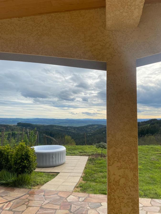 فيلا Vue Panoramique & Jacuzzi Prive Saint-Hilaire  المظهر الخارجي الصورة