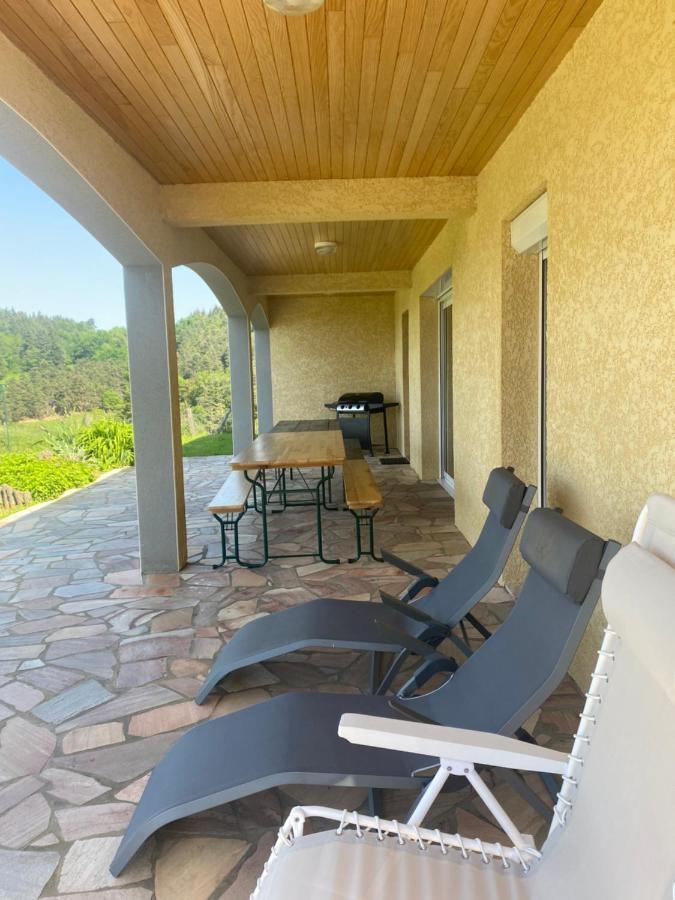 فيلا Vue Panoramique & Jacuzzi Prive Saint-Hilaire  المظهر الخارجي الصورة